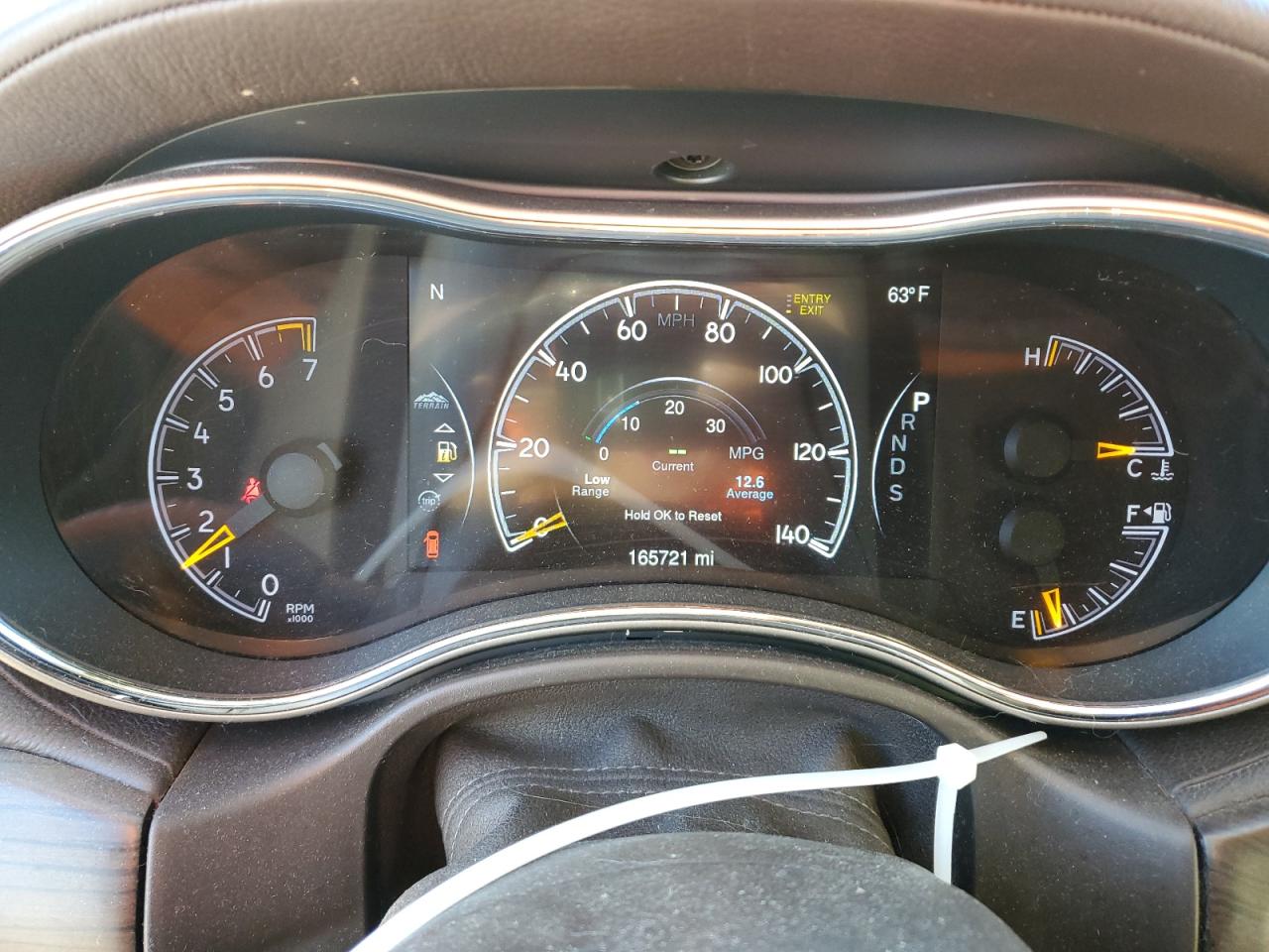 2014 Jeep Grand Cherokee VIN 1C4RJFCG6EC321529 Copart auction photo, front end / minor dent/scratches damage thumbnail 9