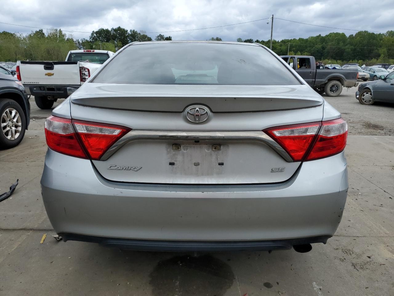 2017 Toyota Camry VIN 4T1BF1FK9HU408695 Copart auction photo, front end / rear end damage thumbnail 6