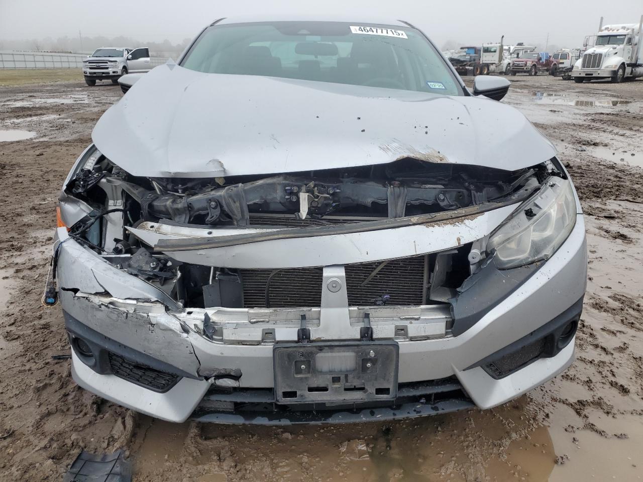 2017 Honda Civic VIN 19XFC2F6XHE021434 Copart auction photo, front end / rear end damage thumbnail 5