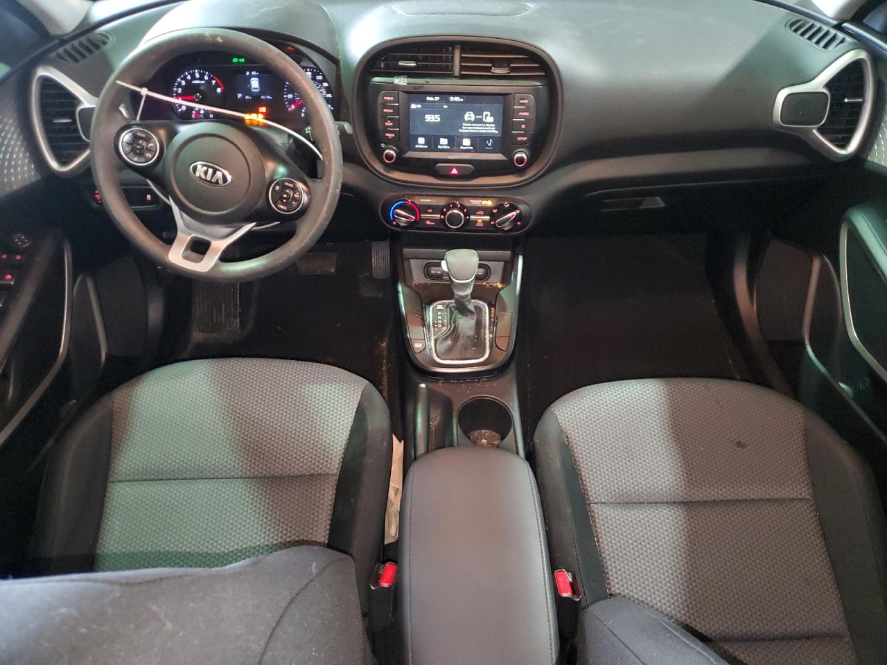 2021 KIA Soul VIN KNDJ23AU2M7754077 Copart auction photo, rear end / side damage thumbnail 8