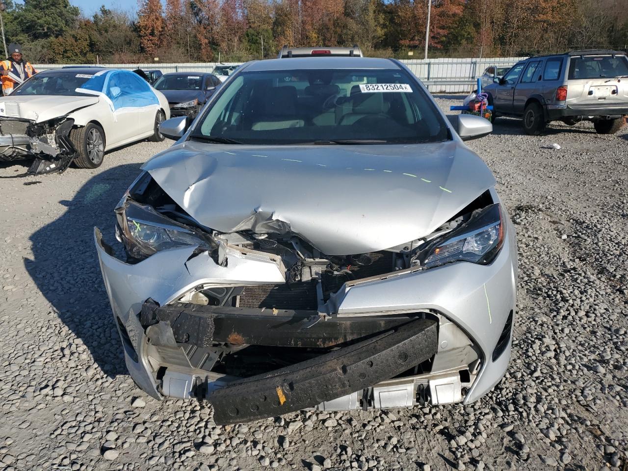 2017 Toyota Corolla VIN 5YFBURHE8HP606665 Copart auction photo, front end damage thumbnail 5