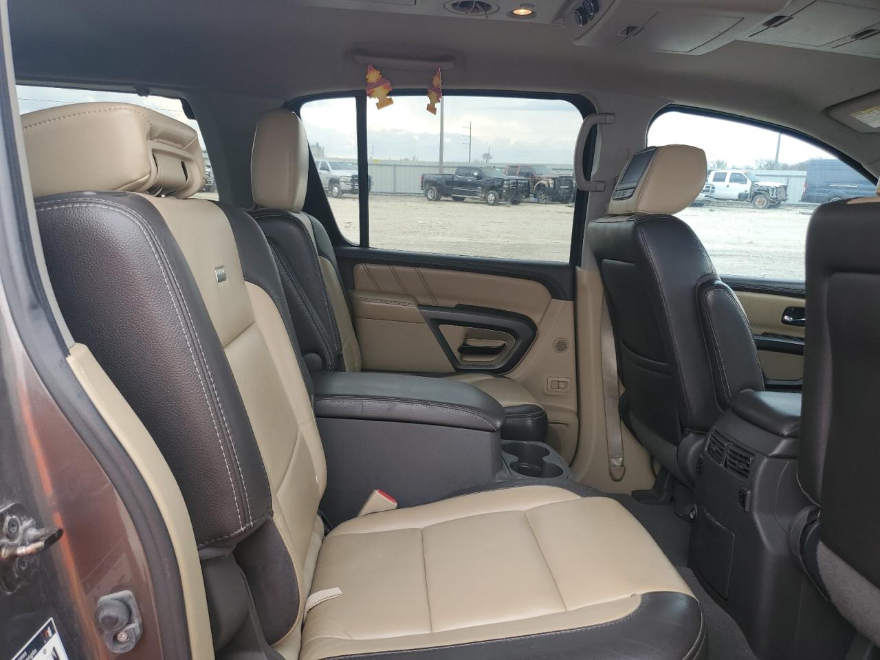 2015 Nissan Armada VIN 5N1BA0NF6FN616005 Copart auction photo, all over damage thumbnail 12