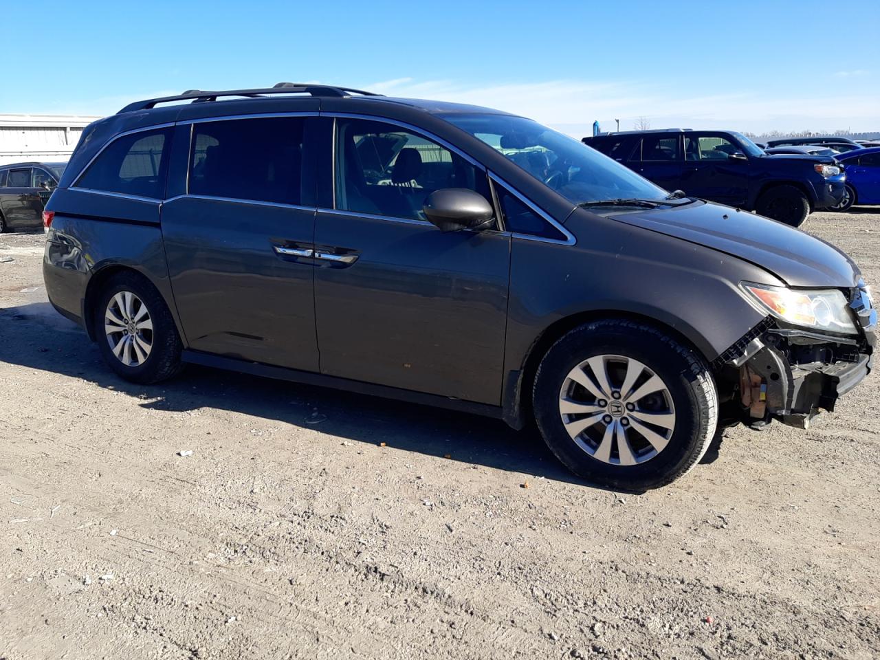 2016 Honda Odyssey VIN 5FNRL5H67GB064326 Copart auction photo, front end / rear end damage thumbnail 4