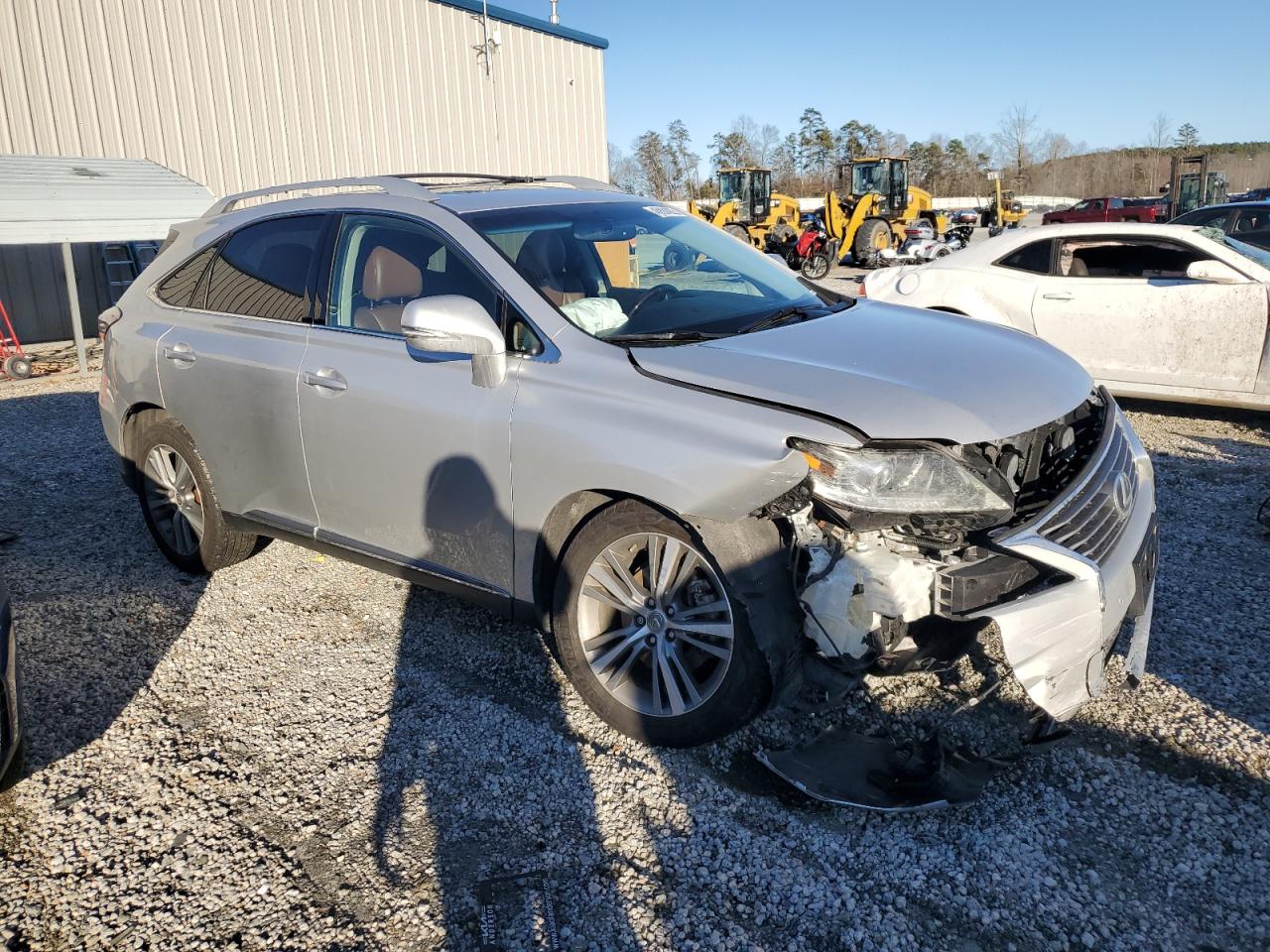 2015 Lexus RX VIN 2T2BK1BA2FC300261 Copart auction photo, front end damage thumbnail 4