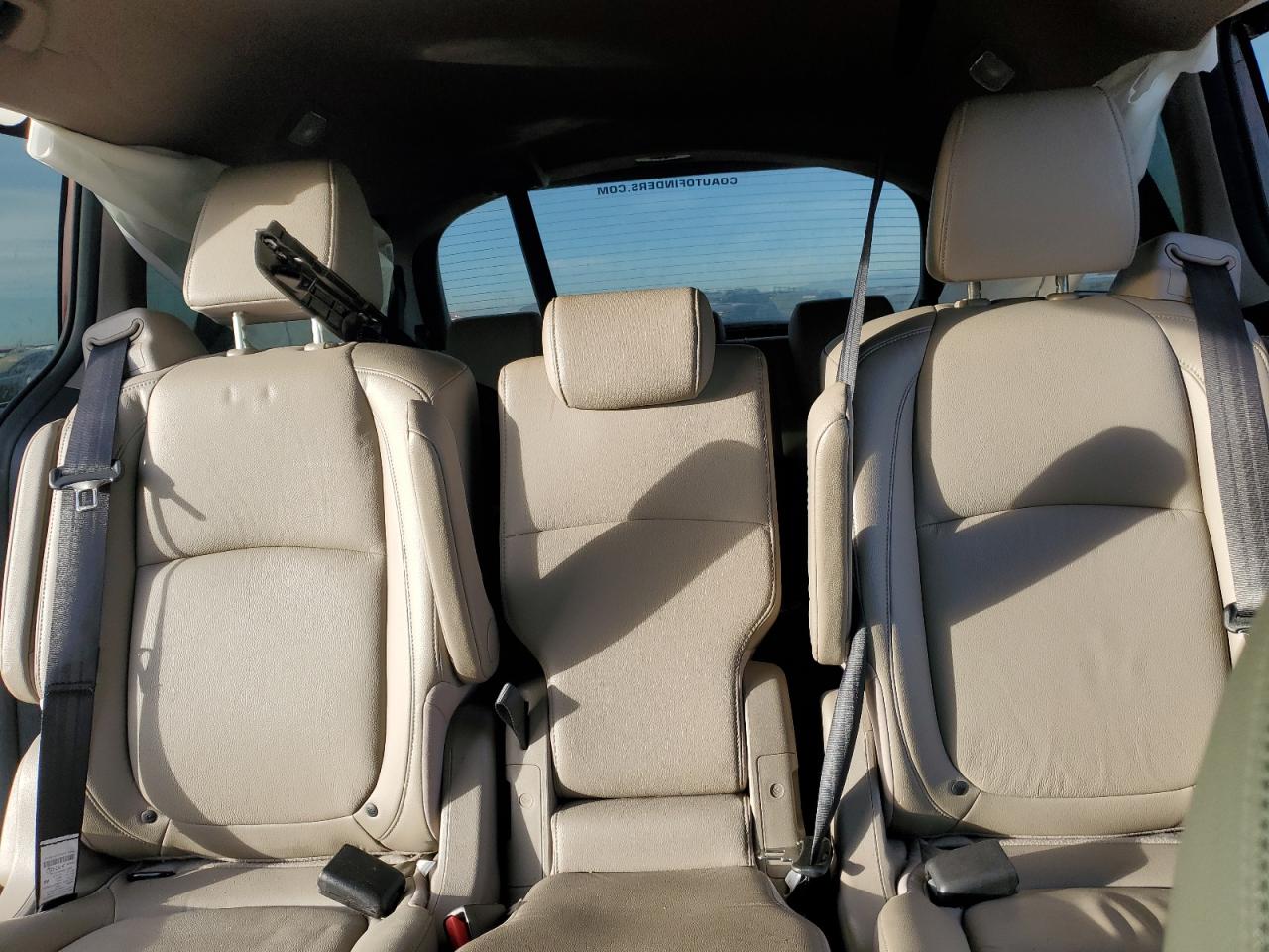 2018 Honda Odyssey VIN 5FNRL6H95JB035754 Copart auction photo, front end damage thumbnail 10