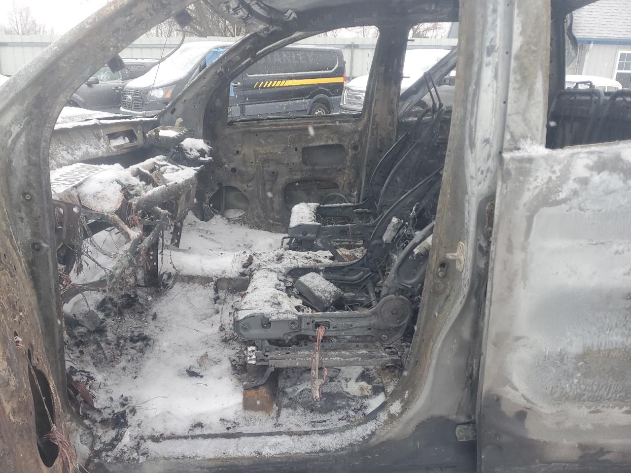 2009 Toyota Tundra VIN 5TFBW54149X086893 Copart auction photo, burn / missing/altered vin damage thumbnail 7
