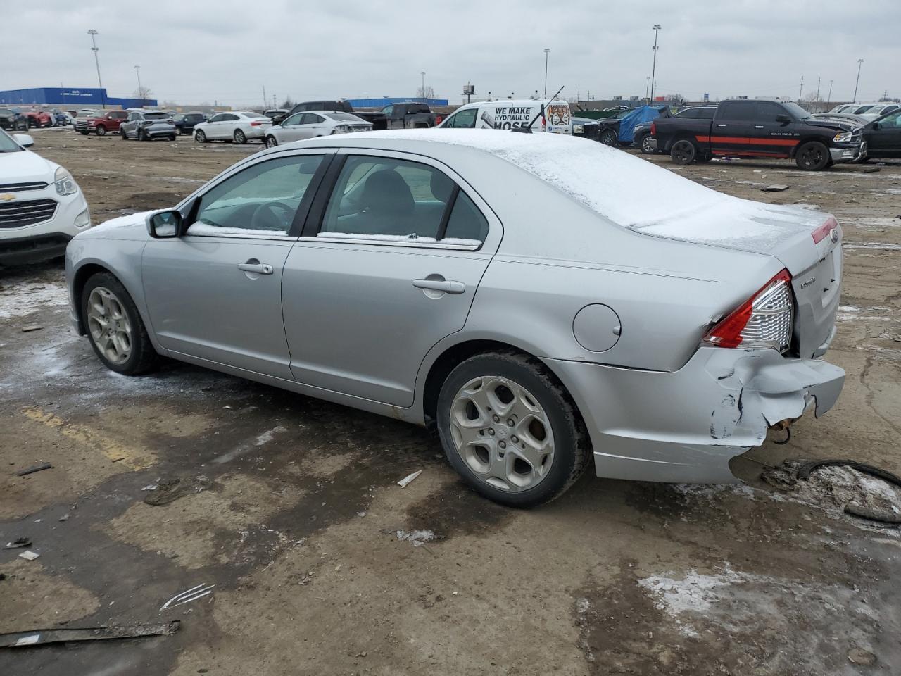 2010 Ford Fusion VIN 3FAHP0HA5AR416211 Copart auction photo, front end / rear end damage thumbnail 2