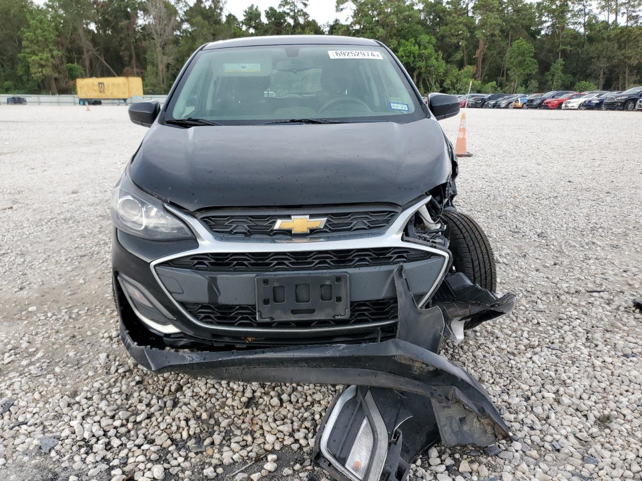 2019 Chevrolet Spark VIN KL8CD6SA9KC749965 Copart auction photo, front end damage thumbnail 5