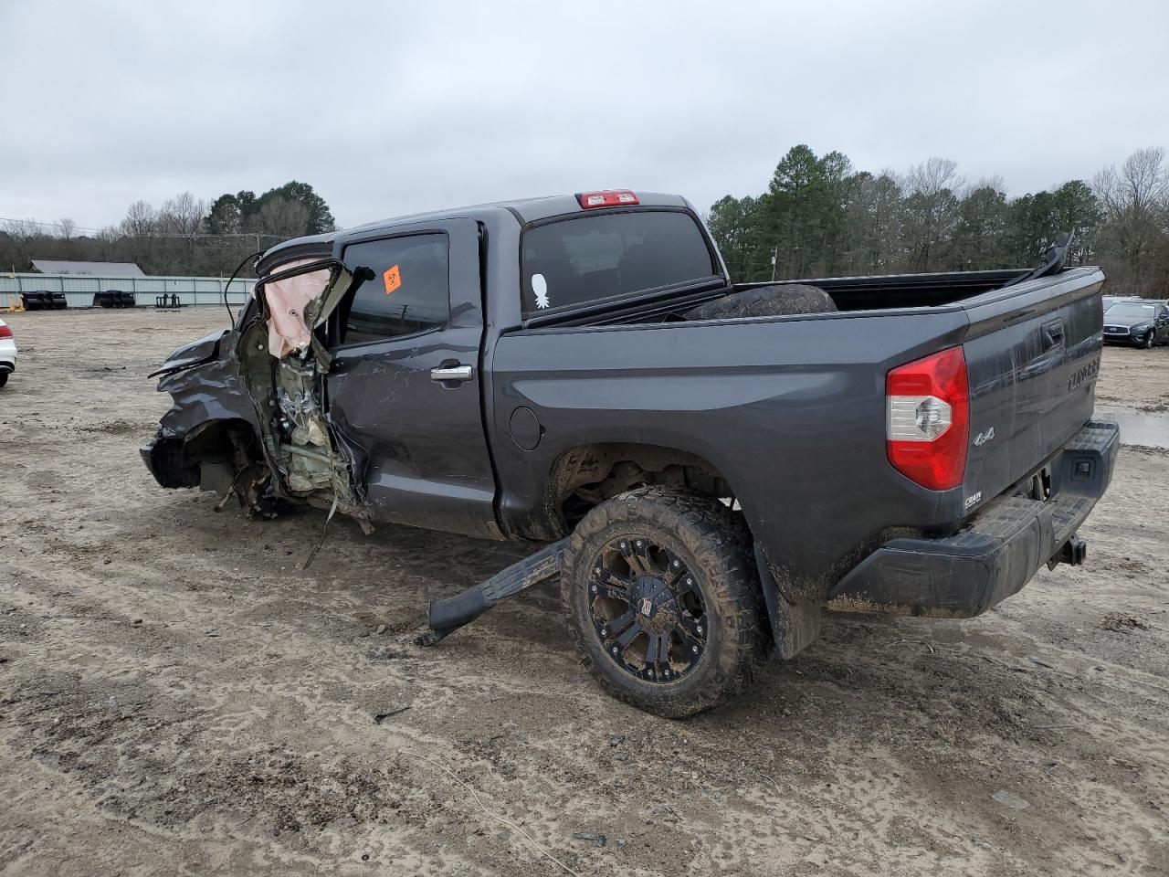 2018 Toyota Tundra VIN 5TFAW5F15JX716708 Copart auction photo, all over damage thumbnail 2