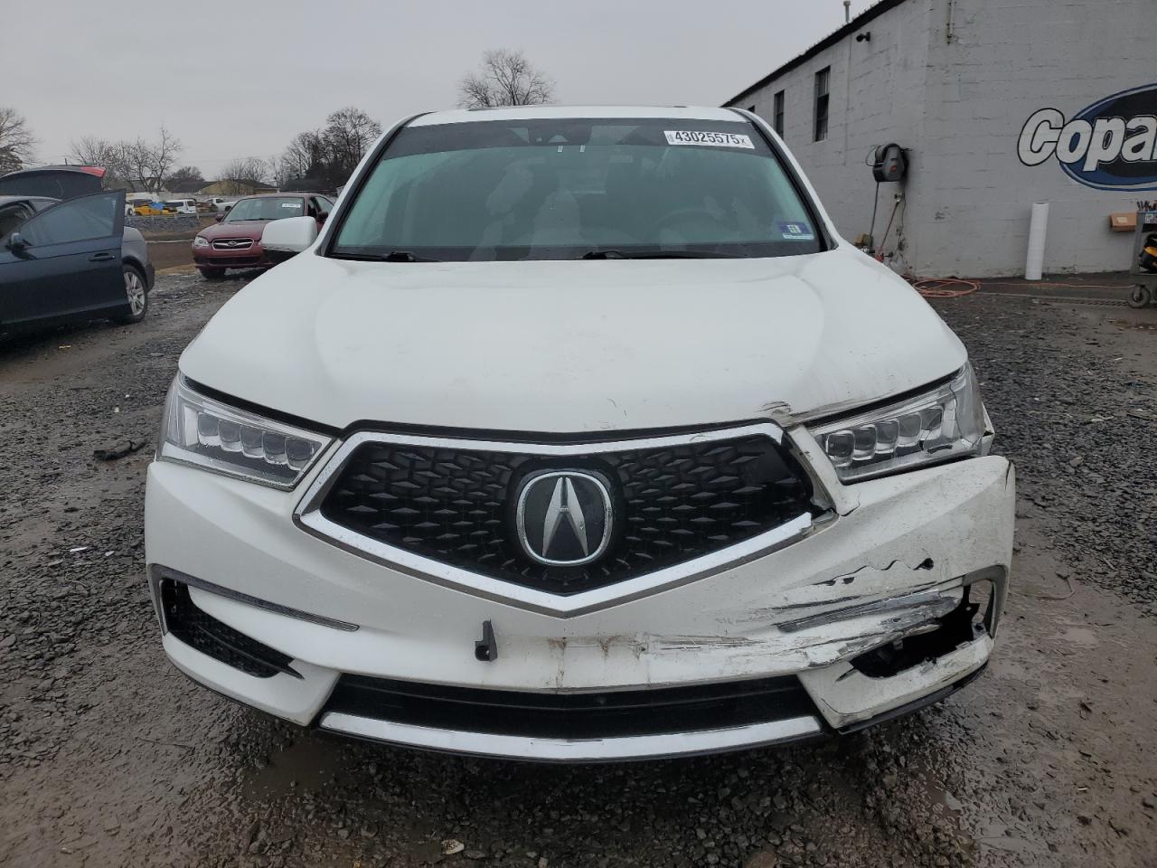 2020 Acura MDX VIN 5J8YD4H54LL047454 Copart auction photo, front end / rear end damage thumbnail 5