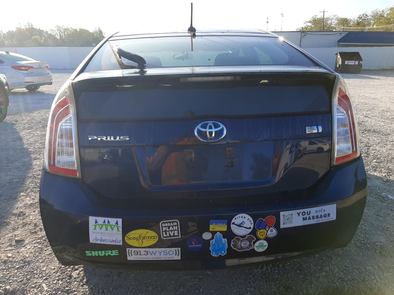 2013 Toyota Prius VIN JTDKN3DU7D1693884 Copart auction photo, front end damage thumbnail 6