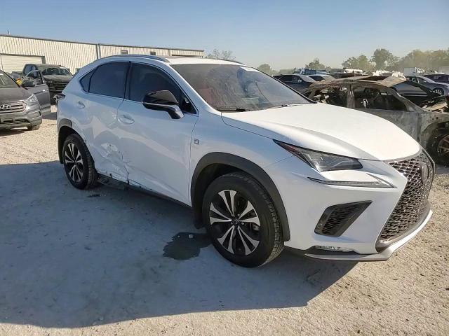 2021 Lexus NX VIN JTJSARDZ3M5020249 Copart auction photo, side / undercarriage damage thumbnail 12