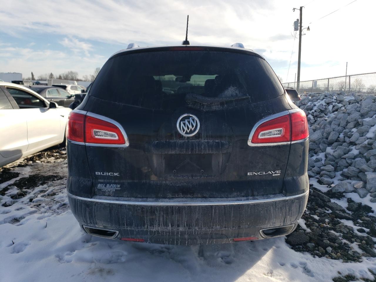 2017 Buick Enclave VIN 5GAKVCKD4HJ352274 Copart auction photo, front end / side damage thumbnail 6