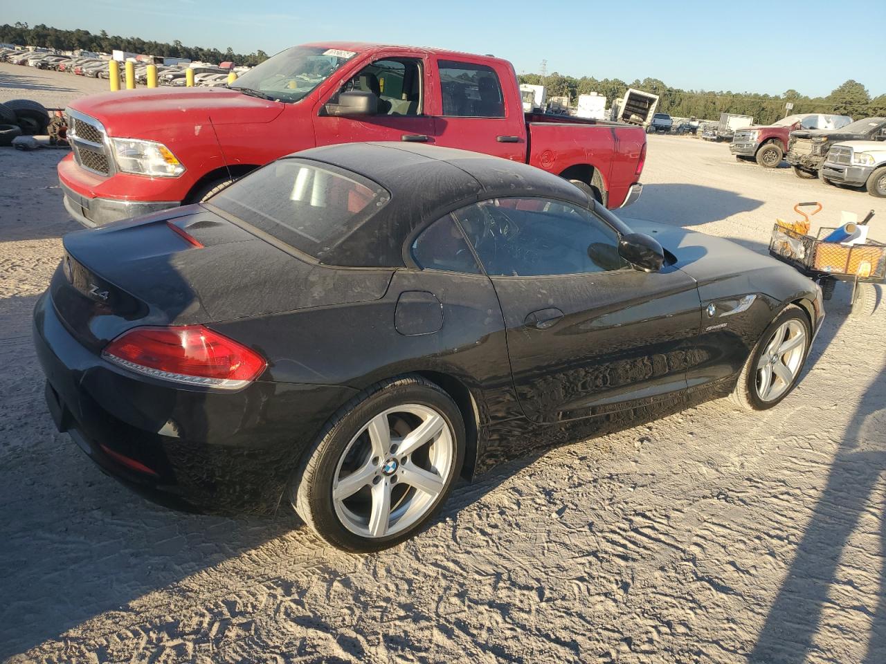 2016 BMW Z4 VIN WBALL5C58G5A20857 Copart auction photo, side damage thumbnail 3