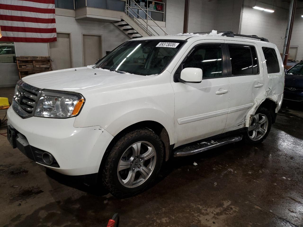 2013 Honda Pilot VIN 5FNYF4H59DB063775