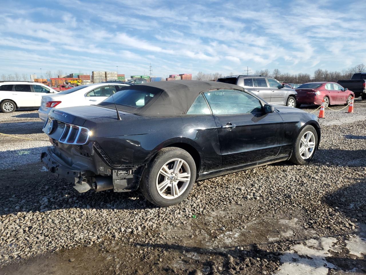 2014 Ford Mustang VIN 1ZVBP8EM1E5295311 Copart auction photo, rear end / front end damage thumbnail 3