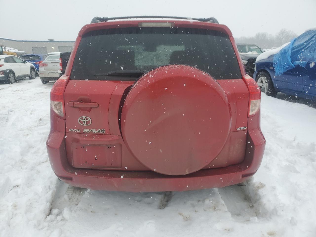 2008 Toyota RAV 4 VIN JTMBD32V585147954 Copart auction photo, front end damage thumbnail 6