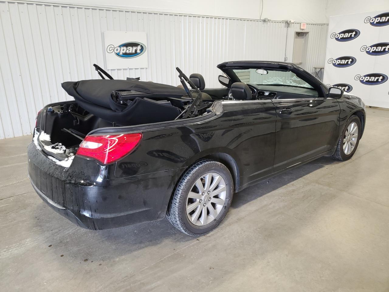 2012 Chrysler 200 VIN 1C3BCBEB6CN168775 Copart auction photo, rear end damage thumbnail 3