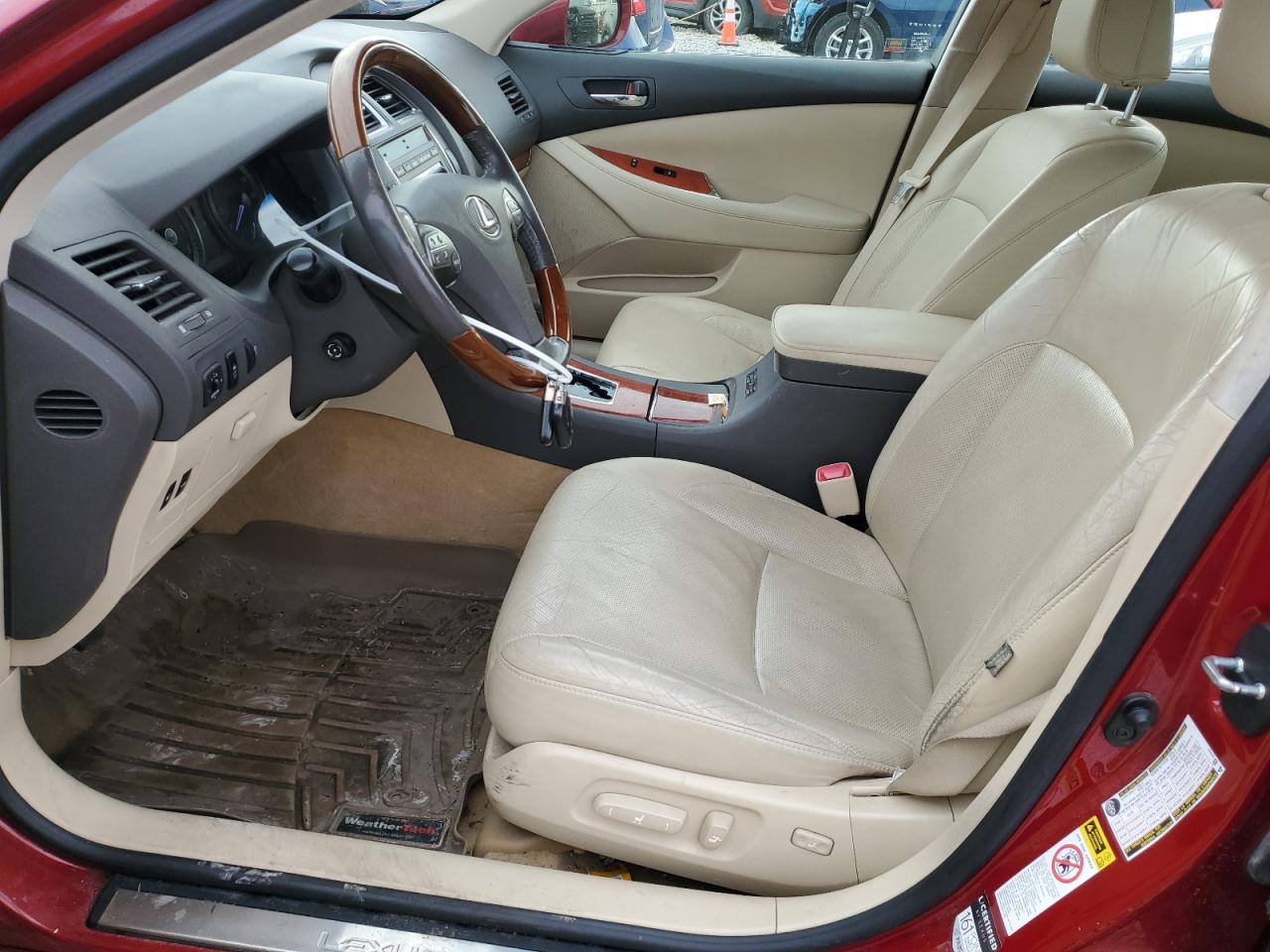2010 Lexus ES VIN JTHBK1EG4A2353568 Copart auction photo, front end damage thumbnail 7