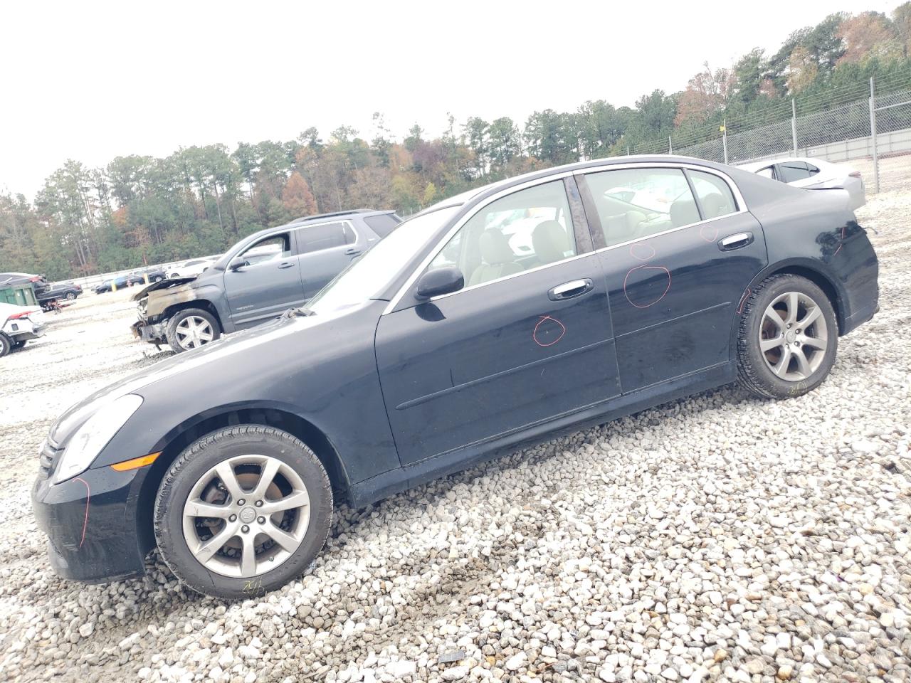 2005 Infiniti G VIN JNKCV51F05M301459