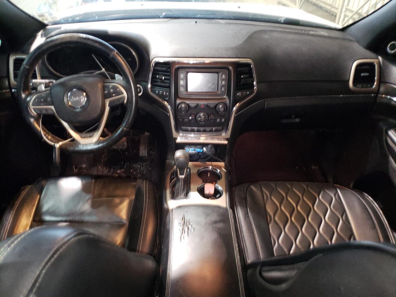2016 Jeep Grand Cherokee VIN 1C4RJEBG3GC321941 Copart auction photo, front end damage thumbnail 8