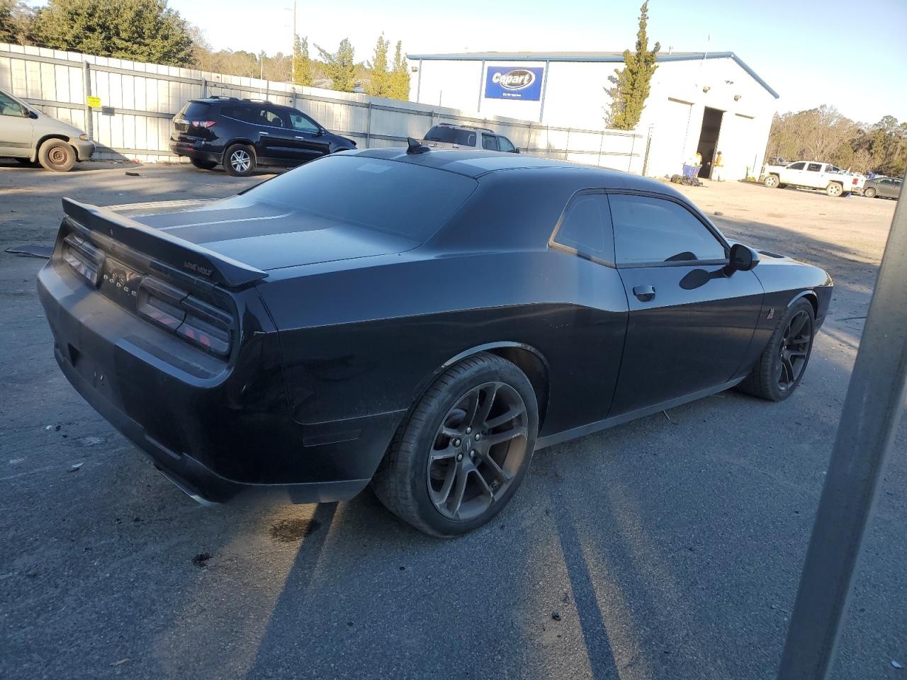 2020 Dodge Challenger VIN 2C3CDZFJ4LH112892 Copart auction photo, vandalism damage thumbnail 3