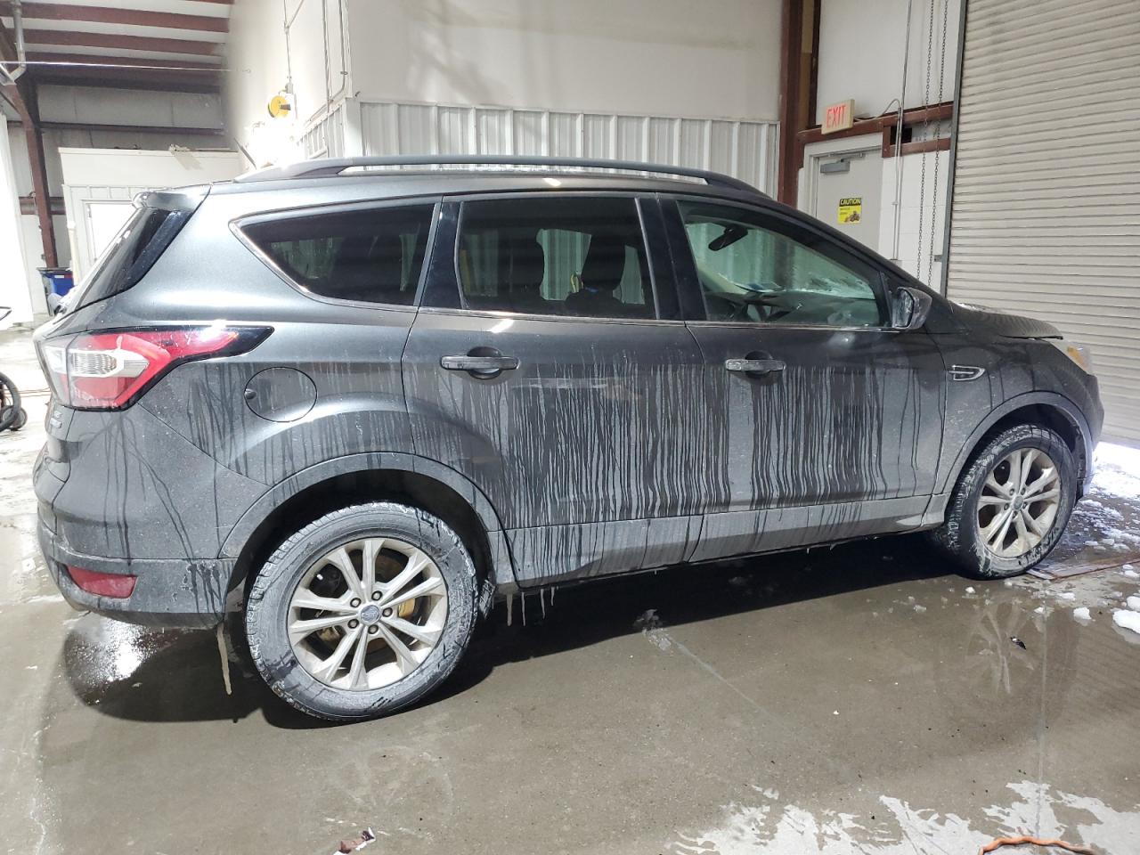2018 Ford Escape VIN 1FMCU9GD8JUD53901 Copart auction photo, front end damage thumbnail 3