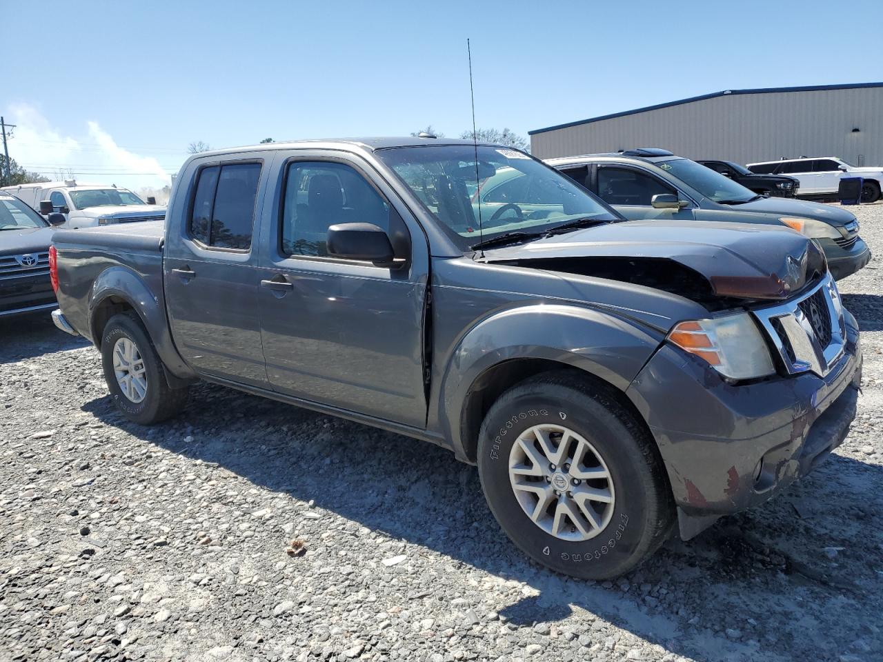 2016 Nissan Navara (Frontier) VIN 1N6AD0ER4GN741830 Copart auction photo, front end damage thumbnail 4