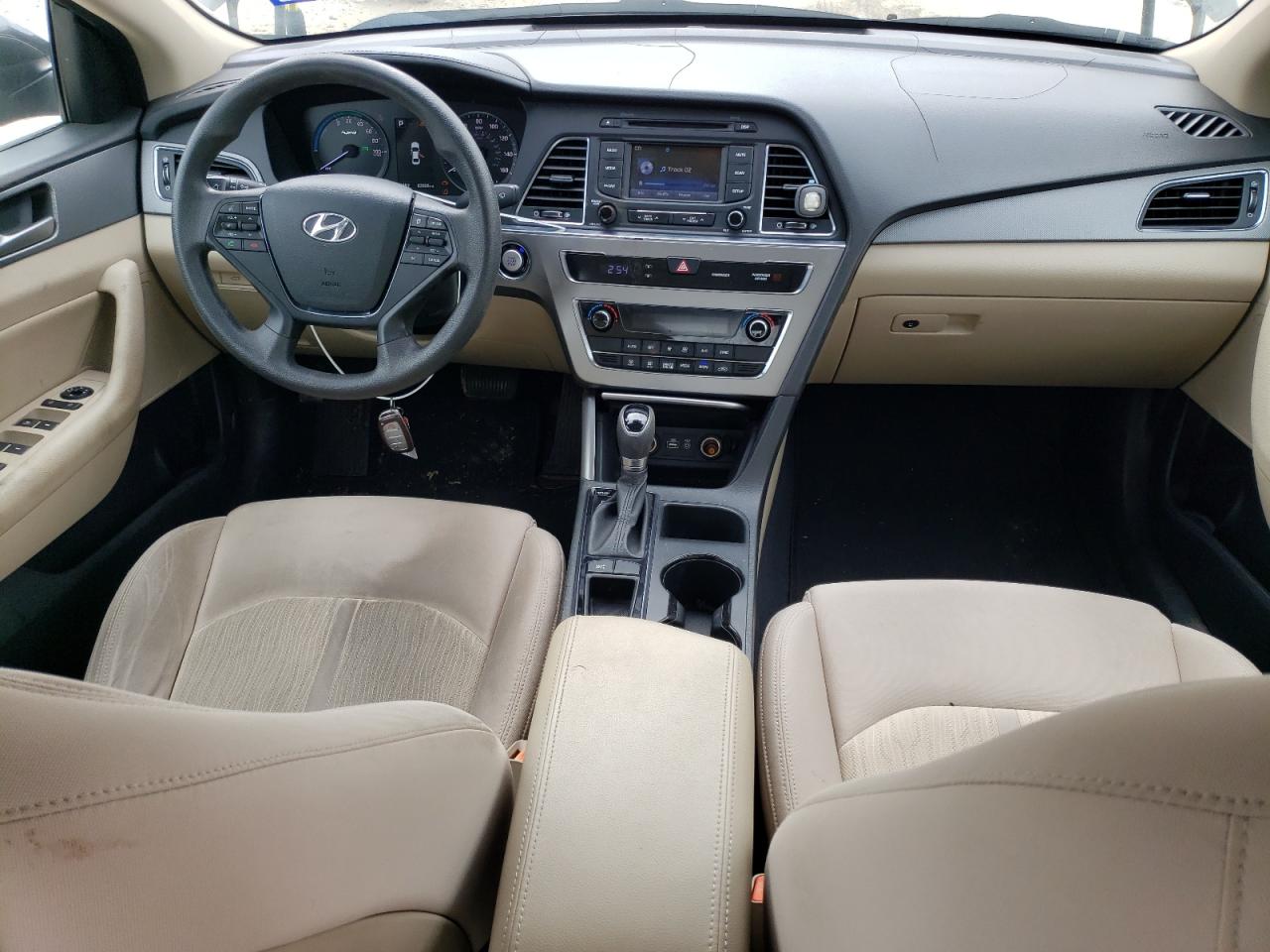 2016 Hyundai Sonata VIN KMHE24L14GA013202 Copart auction photo, front end damage thumbnail 8
