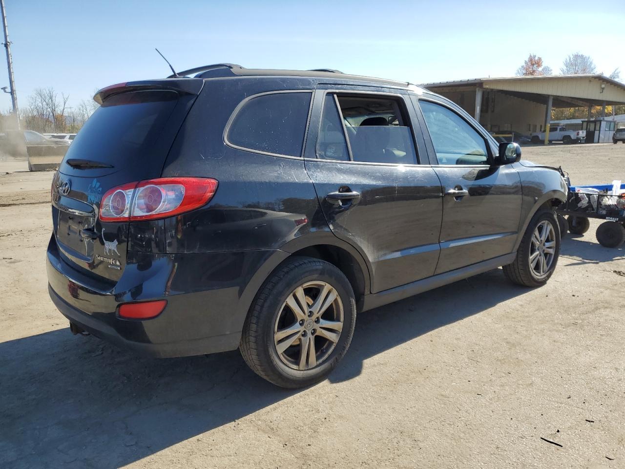 2010 Hyundai Santa Fe VIN 5NMSHDAG8AH344309 Copart auction photo, front end / minor dent/scratches damage thumbnail 3
