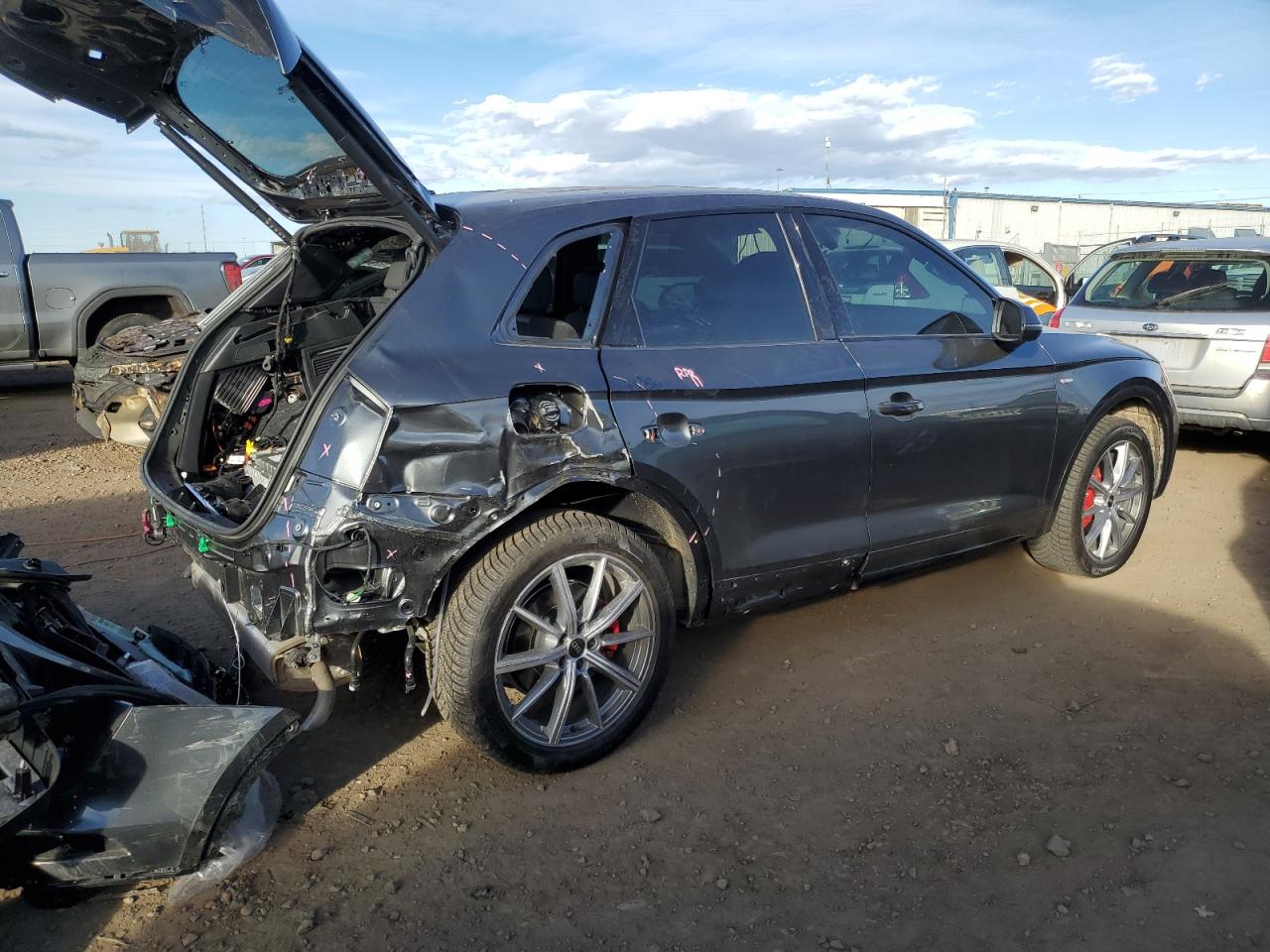 2024 Audi Q5 VIN WA1E2AFYXR2149594 Copart auction photo, rear end damage thumbnail 3