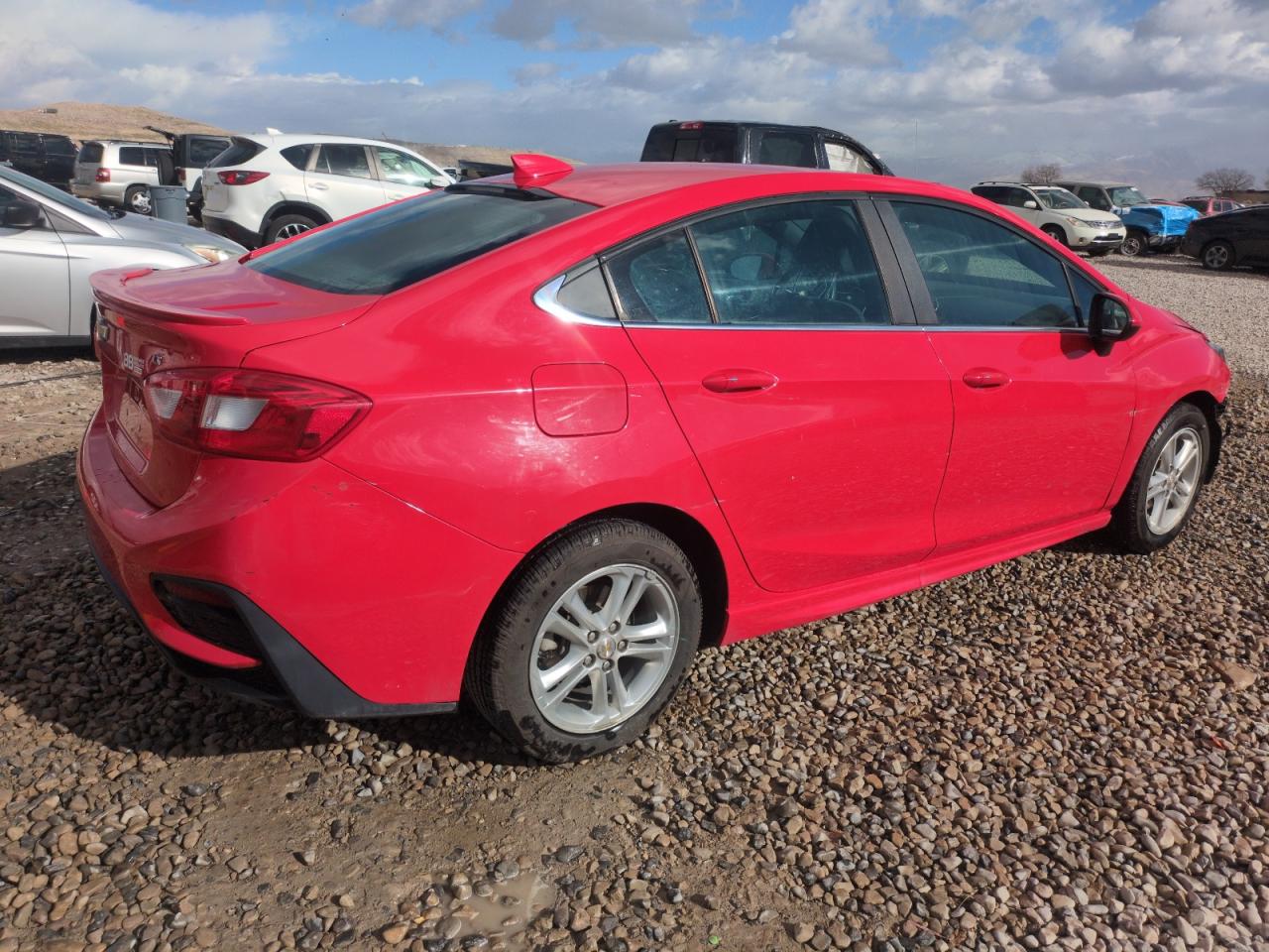 2017 Chevrolet Cruze VIN 1G1BE5SM8H7256454 Copart auction photo, front end damage thumbnail 3