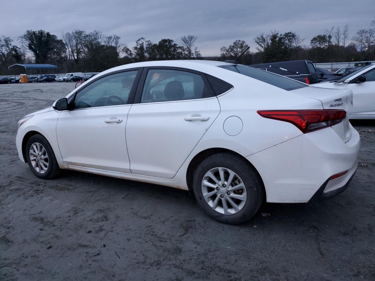 2022 Hyundai Accent VIN 3KPC24A62NE158811 Copart auction photo, undercarriage / mechanical damage thumbnail 2