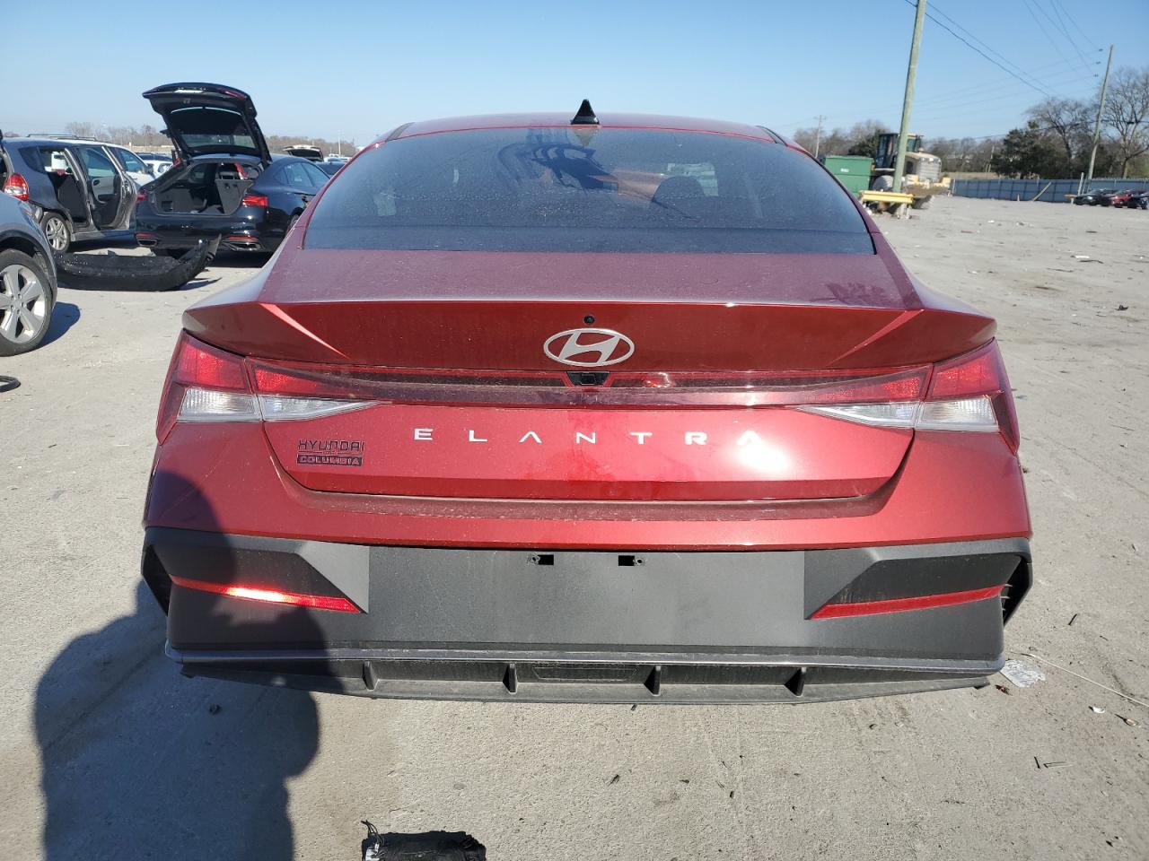 2024 Hyundai Elantra VIN KMHLM4DG5RU838414 Copart auction photo, front end / undercarriage damage thumbnail 6