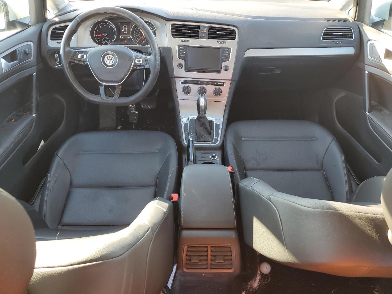 2017 Volkswagen Golf VIN 3VW217AU1HM032607 Copart auction photo, undercarriage damage thumbnail 8