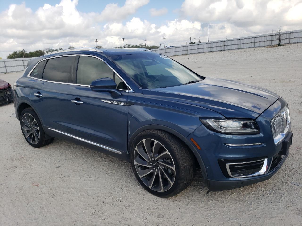 2019 Lincoln Nautilus VIN 2LMPJ6LP6KBL42061 Copart auction photo, all over / undercarriage damage thumbnail 4