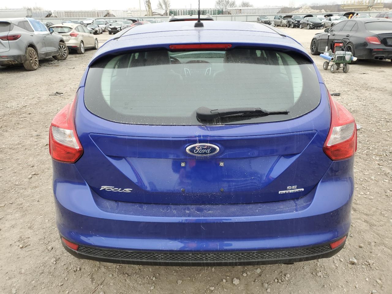 2014 Ford Focus VIN 1FADP3K27EL247136 Copart auction photo, front end / mechanical damage thumbnail 6