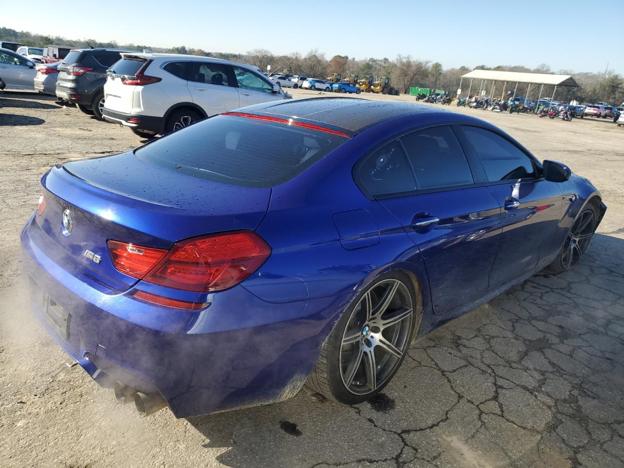 2014 BMW M6 VIN WBS6C9C51ED466736 Copart auction photo, front end / undercarriage damage thumbnail 3
