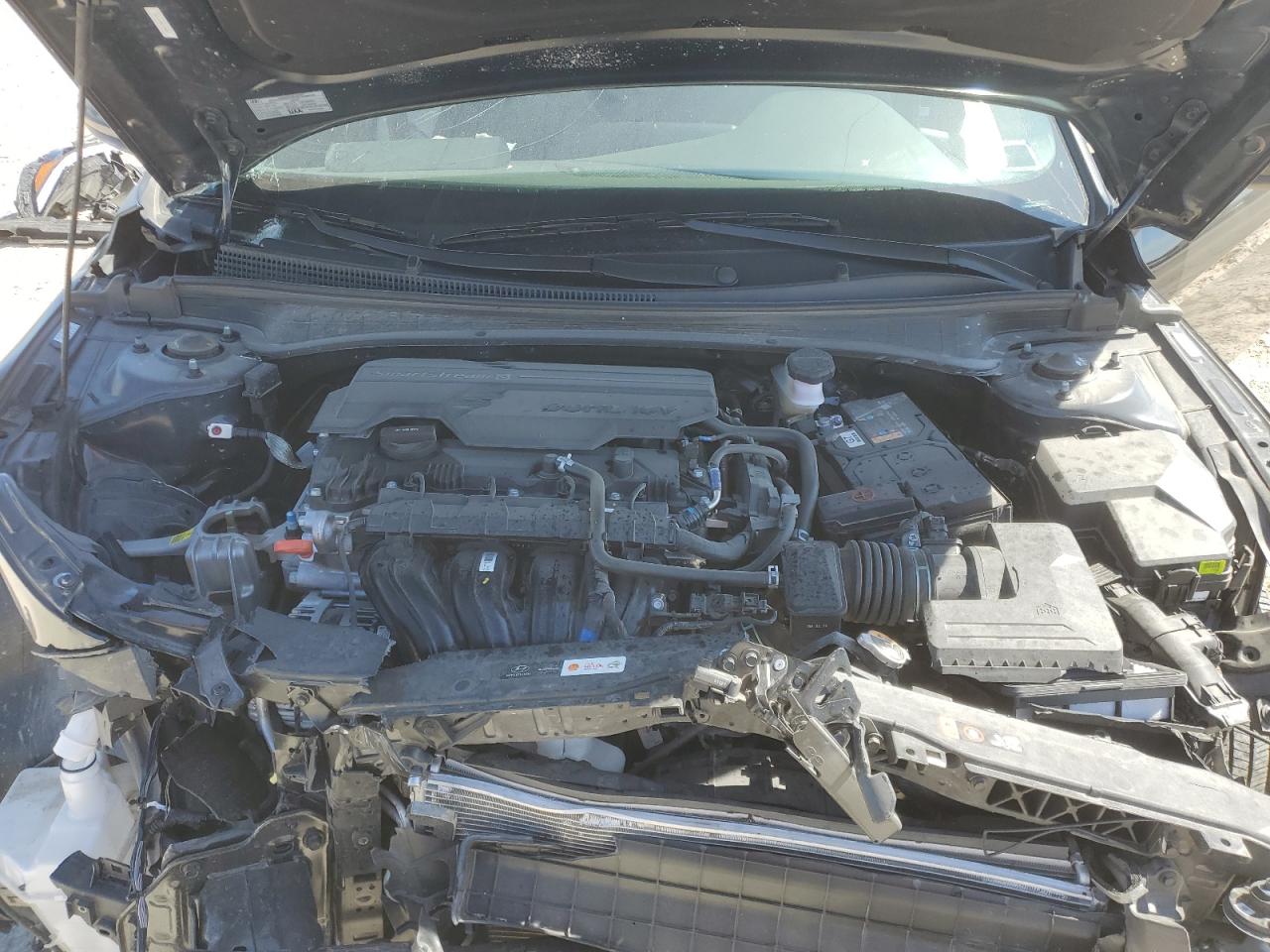 2024 Hyundai Elantra VIN KMHLL4DG9RU790869 Copart auction photo, front end damage thumbnail 11