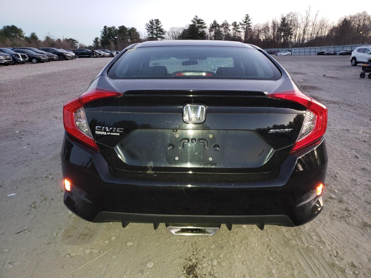 2019 Honda Civic VIN 2HGFC2E87KH517811 Copart auction photo, front end / minor dent/scratches damage thumbnail 6