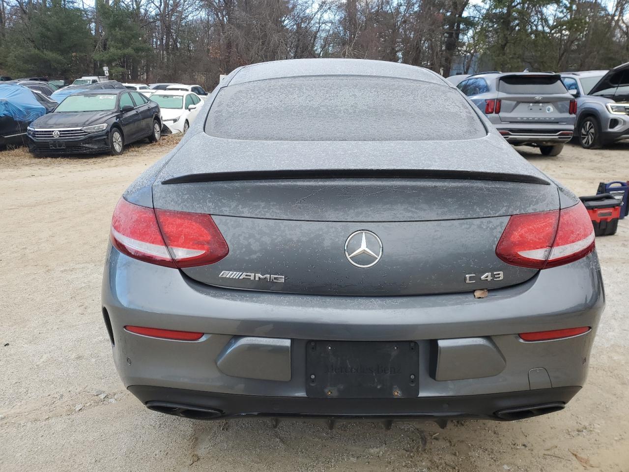 2017 Mercedes-Benz C-klasse VIN WDDWJ6EB4HF556511 Copart auction photo, mechanical damage thumbnail 6