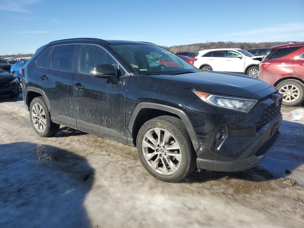 2019 Toyota RAV 4 VIN JTMA1RFV1KD029804 Copart auction photo, rear end damage thumbnail 4