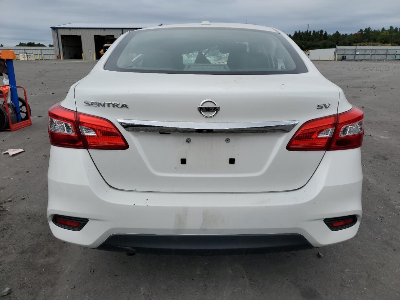 2019 Nissan Sentra VIN 3N1AB7AP1KY274709 Copart auction photo, front end / all over damage thumbnail 6