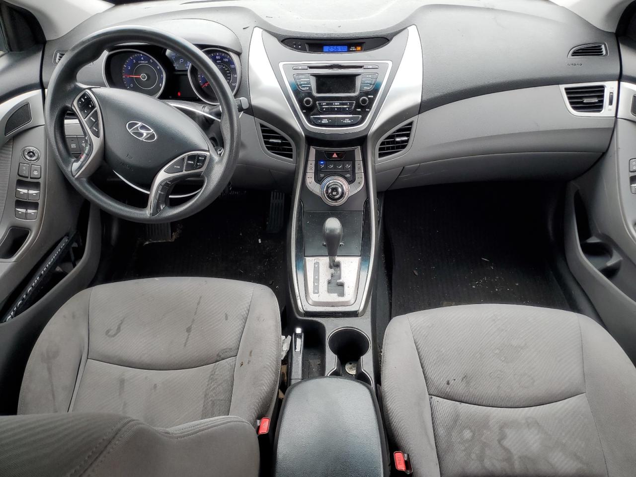 2013 Hyundai Elantra VIN KMHDH4AE8DU912963 Copart auction photo, side damage thumbnail 8