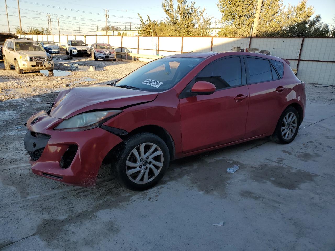 2013 Mazda 3 VIN JM1BL1L78D1757520