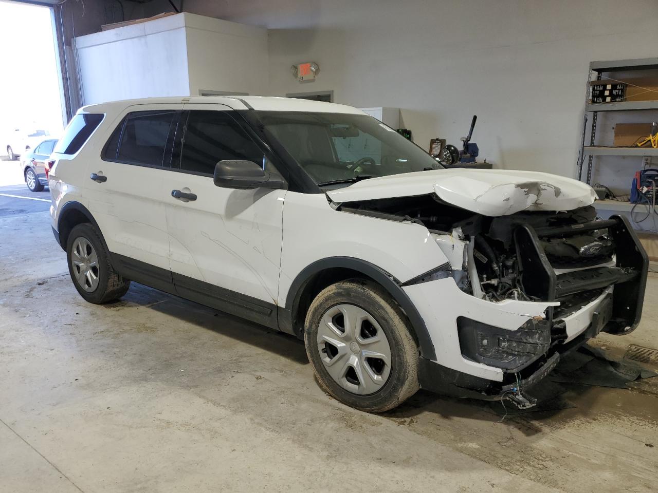 2017 Ford Explorer VIN 1FM5K8AR6HGE30223 Copart auction photo, front end damage thumbnail 4