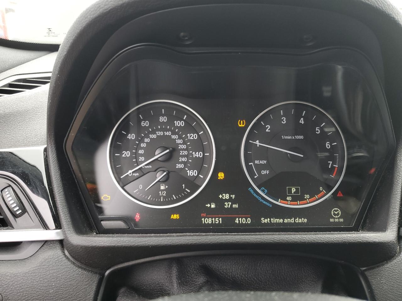 2016 BMW X1 VIN WBXHT3C32G5E53556 Copart auction photo, front end / mechanical damage thumbnail 9