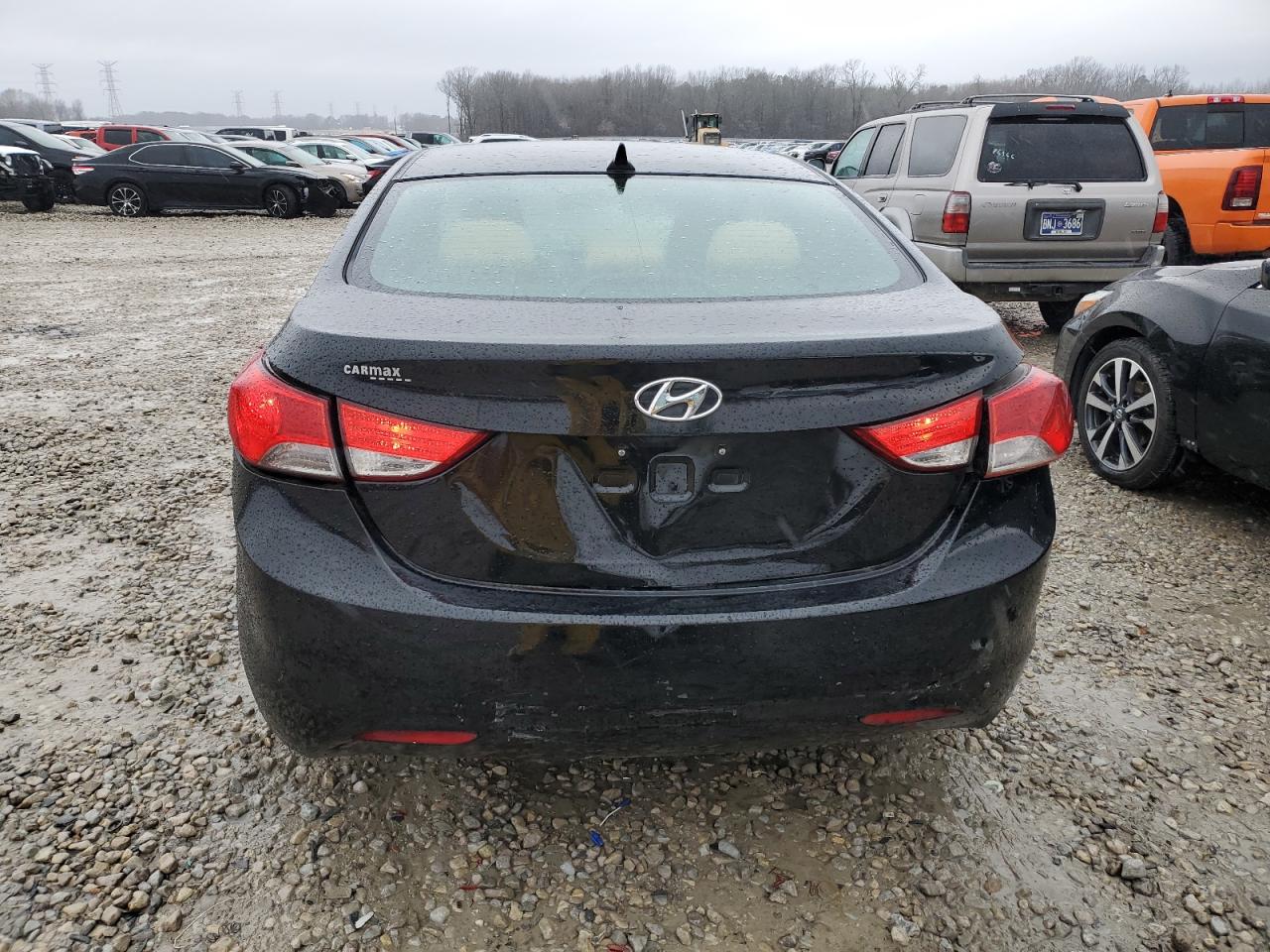 2013 Hyundai Elantra VIN 5NPDH4AE5DH358540 Copart auction photo, side damage thumbnail 6