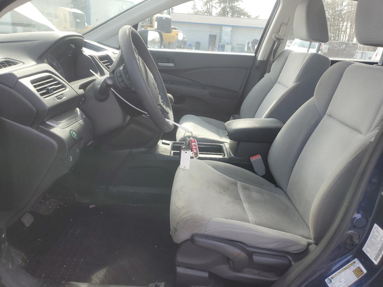 2015 Honda CR-V VIN 2HKRM4H33FH627126 Copart auction photo, front end / side damage thumbnail 7
