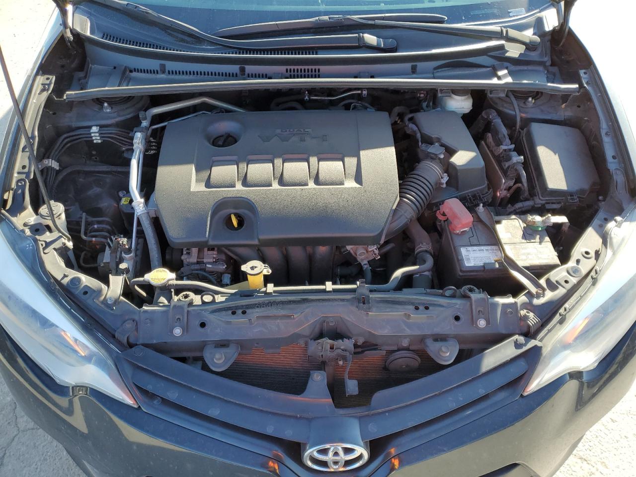 2014 Toyota Corolla VIN 2T1BURHEXEC044862 Copart auction photo, rear end / side damage thumbnail 12